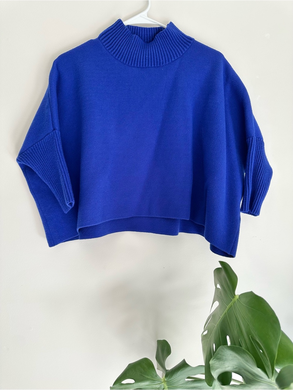 Kerisma Bold Cobalt Mock Neck Sweater